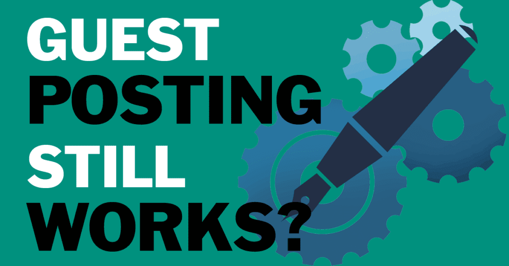 Guest posting manufactures connections