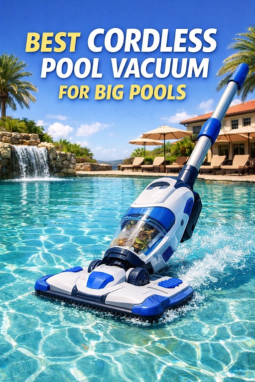 Best Cordless Pool Vacuum for Big Pools