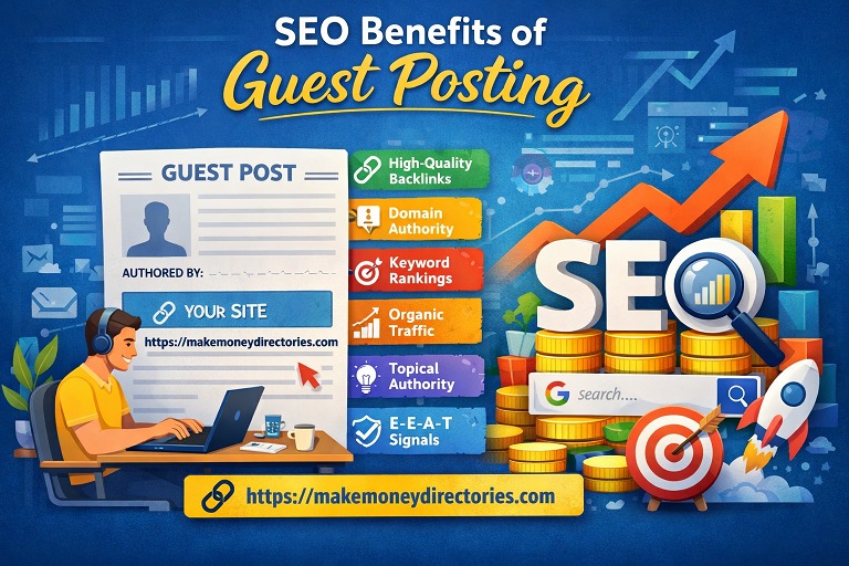 SEO Benefits of Guest Posting: A Smart Strategy for Higher Rankings