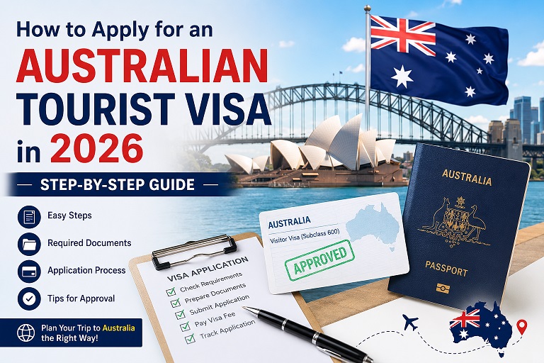 How to Apply for an Australian Tourist Visa in 2026 Guide