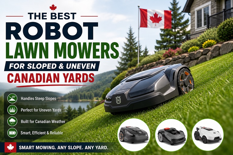 Best Robot Lawn Mowers for Sloped Canadian Yards in 2026