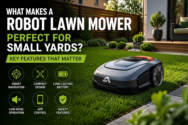 What Makes a Robot Lawn Mower Perfect for Small Yards?